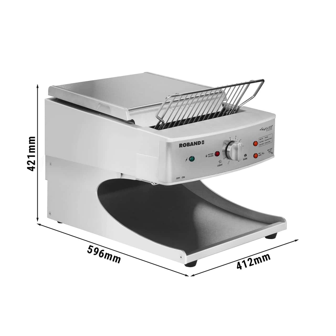 ROBAND | Profi Durchlauftoaster - 2,99 kW