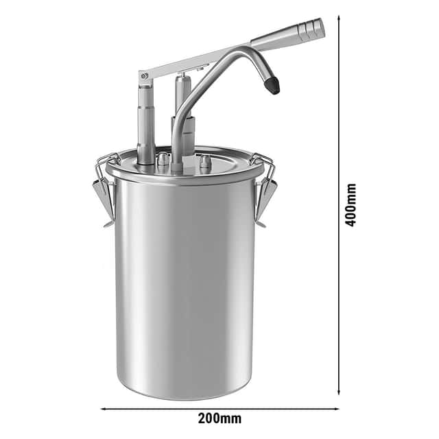 Saucenspender 4 Liter / mit Behälter