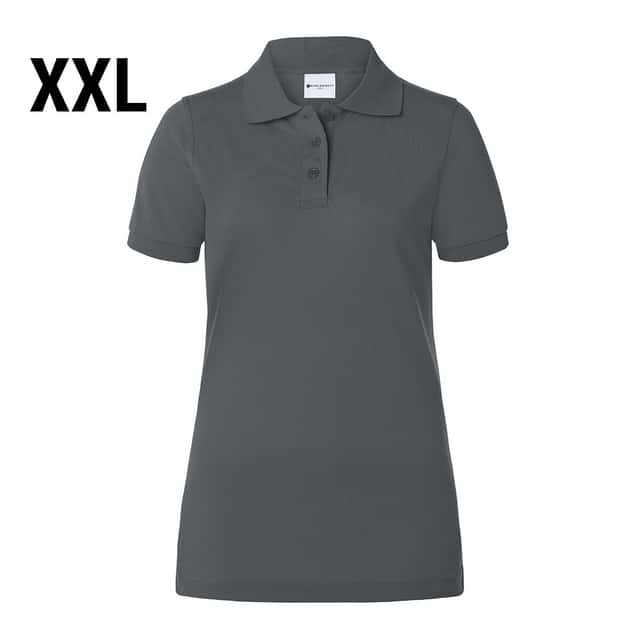 KARLOWSKY | Damen Workwear Poloshirt Basic - Anthrazit - Größe: 2XL