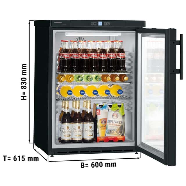 LIEBHERR | Unterbau-Kühlschrank - 600x610mm - 148 Liter - mit 1 Glastür