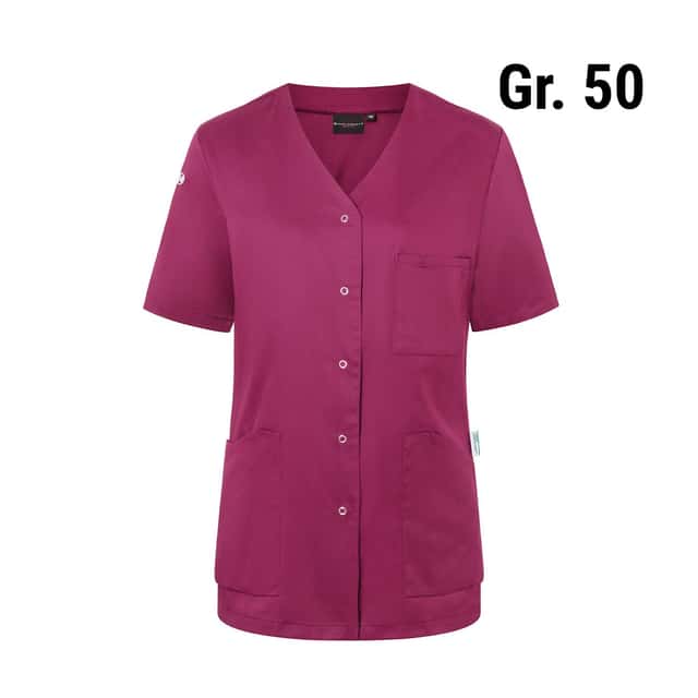 KARLOWSKY | Kurzarm Damenkasack Essential - Fuchsia - Größe: 50