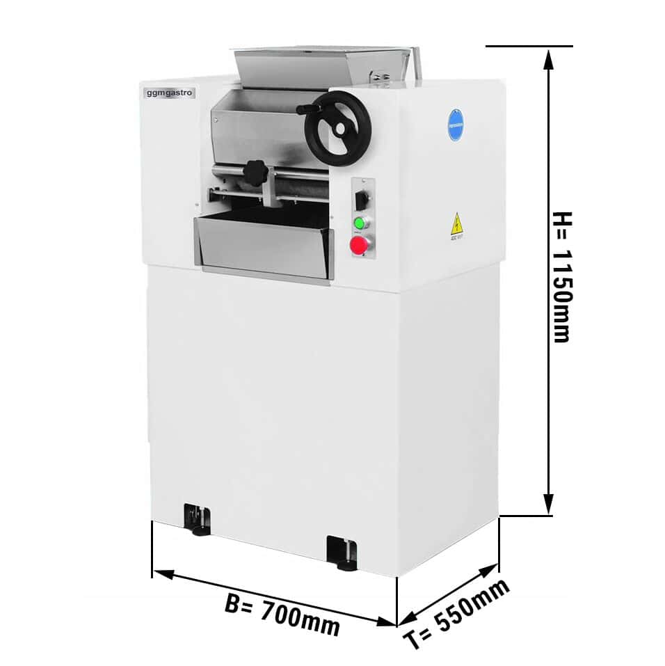 Raffiniermaschine - 1,5 kW  - Kapazität: 2 kg