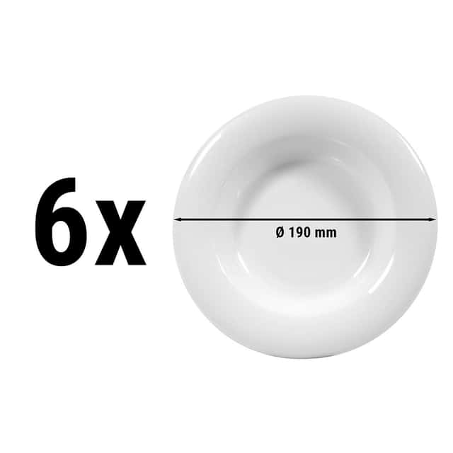 (6 pieces) Seltmann Weiden - Salad plate - Ø 19 cm