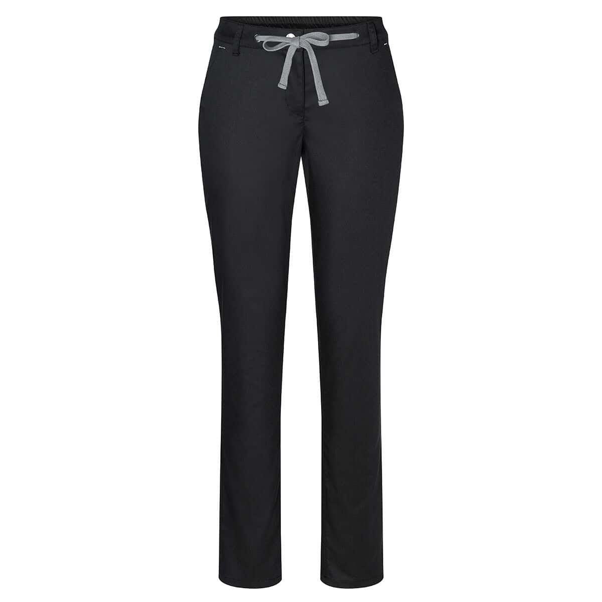 KARLOWSKY | Damen Chinohose Modern-Stretch - Schwarz - Größe: 36