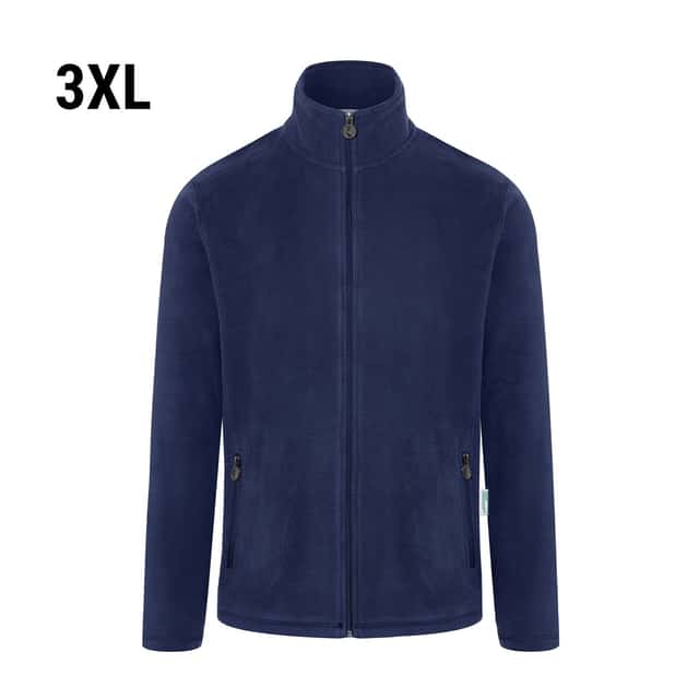 KARLOWSKY | Herren Workwear Fleecejacke Warm-Up - Marine - Größe: 3XL