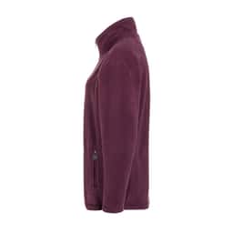 KARLOWSKY | Damen Workwear Fleecejacke Warm-Up - Aubergine - Größe: M