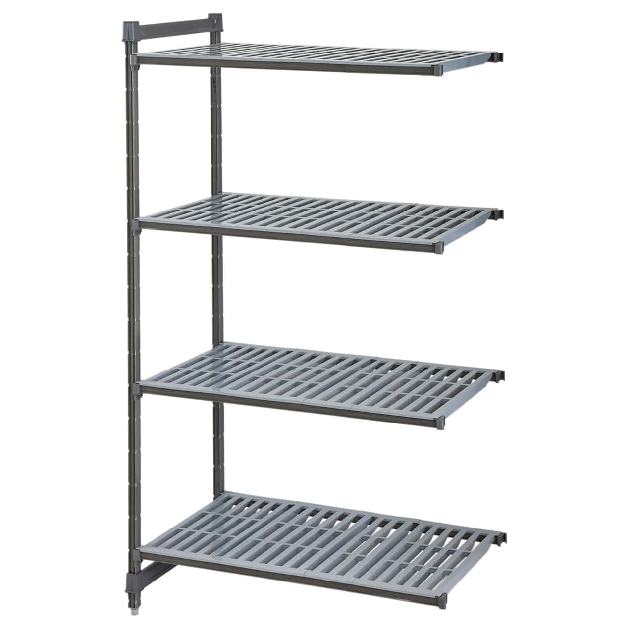 CAMBRO | Camshelving® - Basics Plus Anbauregal - mit geschlitzten Regalböden