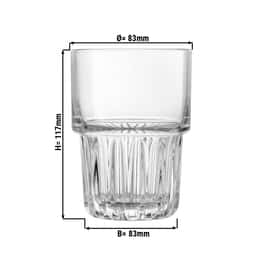 (12 Stück) Longdrinkglas - EVEREST - 355 ml - Transparent