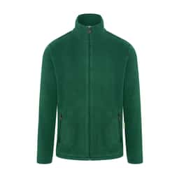 KARLOWSKY | Herren Workwear Fleecejacke Warm-Up - Waldgrün - Größe: 5XL