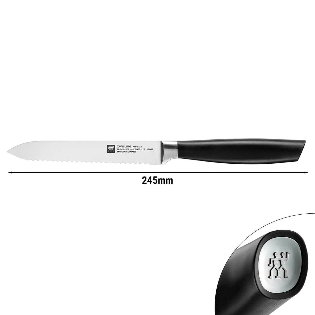 ZWILLING | ALL * STAR - Univerzální nůž - čepel: 130mm - stříbrný