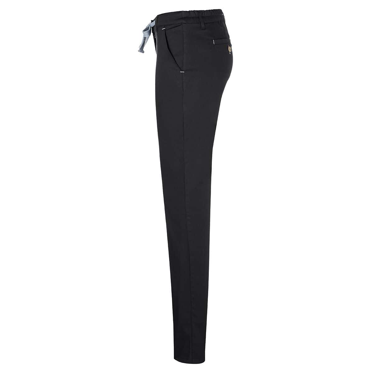 KARLOWSKY | Damen Chinohose Modern-Stretch - Schwarz - Größe: 36