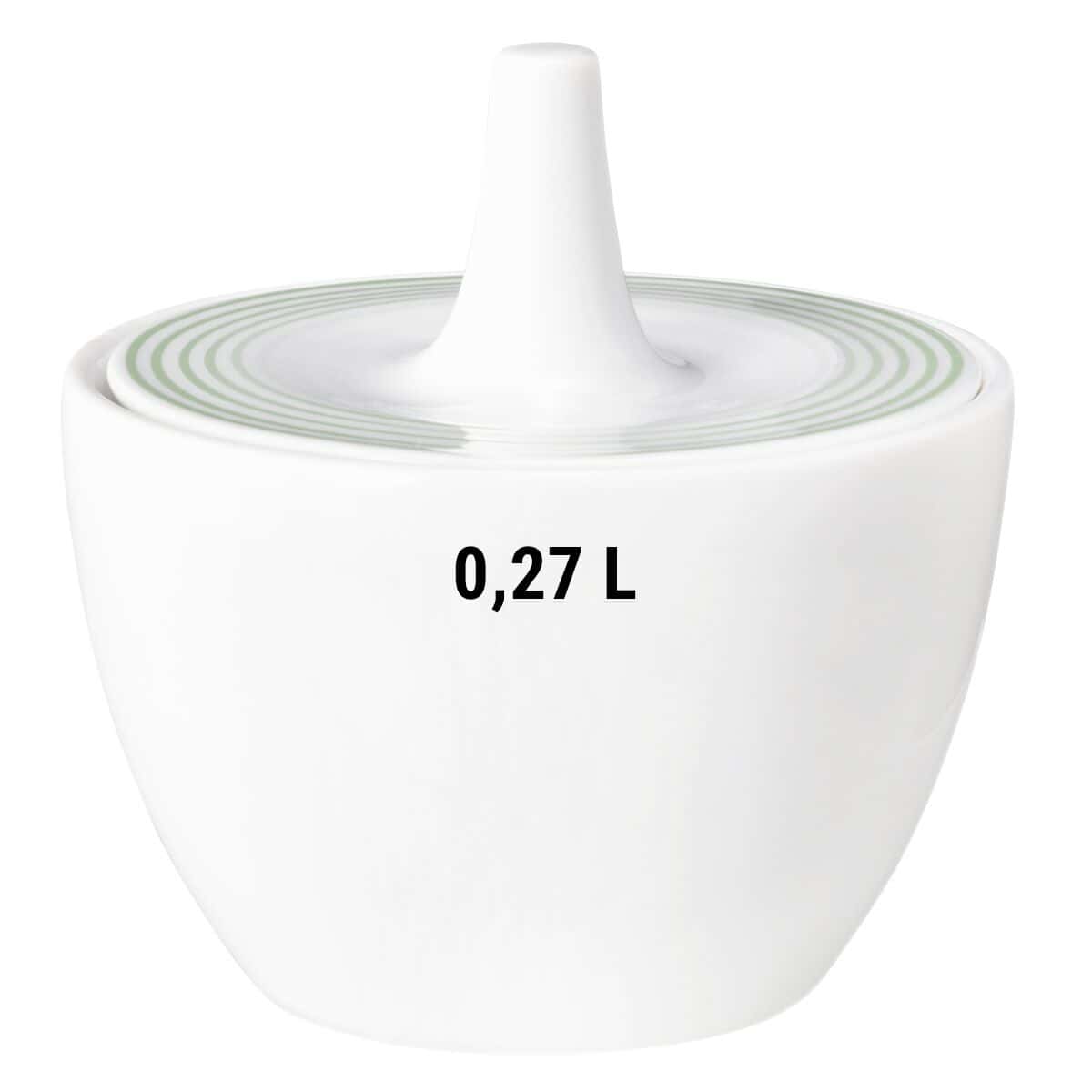 (1 piece) Seltmann Weiden - Sugar bowl - 0,27 litre