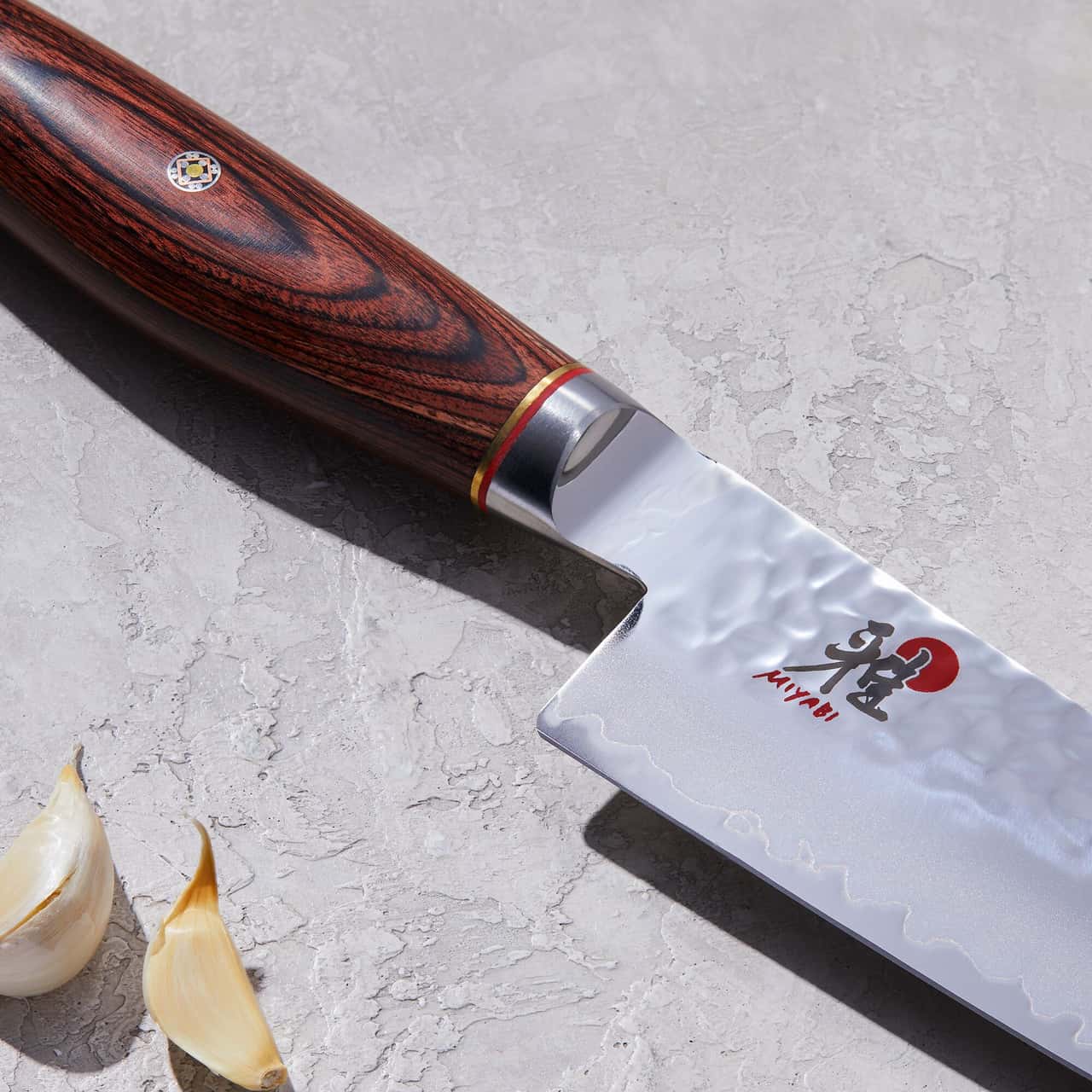 MIYABI | 6000 MCT - Santoku nůž - čepel: 180mm