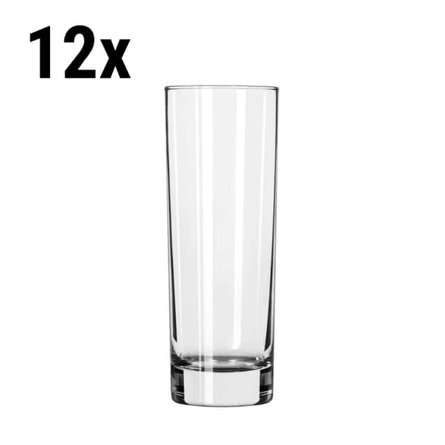 (12 Stück) Longdrinkglas - CHICAGO - 311 ml - Transparent