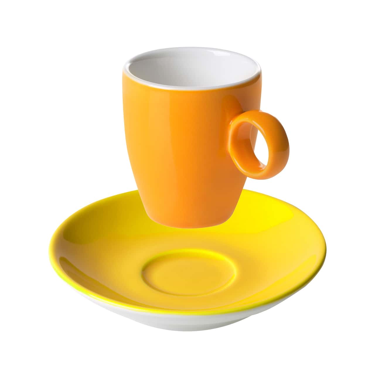 (6 Stück) BART COLOUR CAFE - Espressotasse - 65ml - Orange