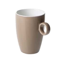 (6 Stück) BART COLOUR CAFE - Kaffeetasse - 230ml - Braun