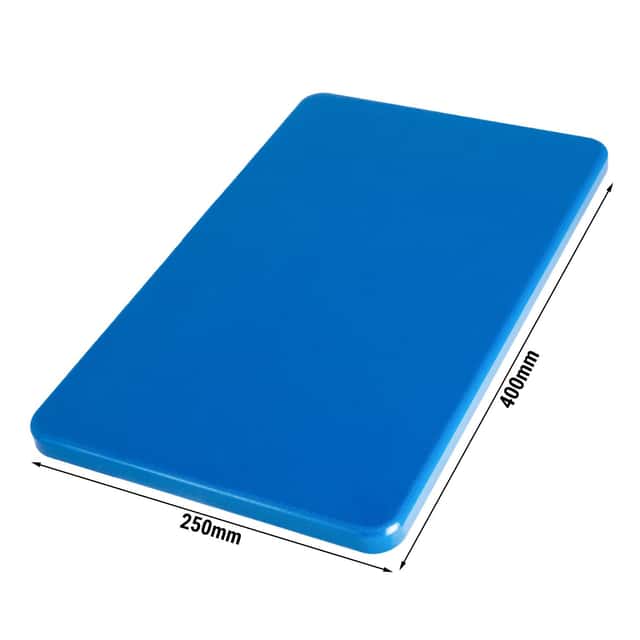 Schneidebrett - 250x400mm - Dicke 20mm - Blau