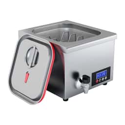 Sous-Vide-Garer - 16 Liter - 500 Watt - mit Ablasshahn & Deckel