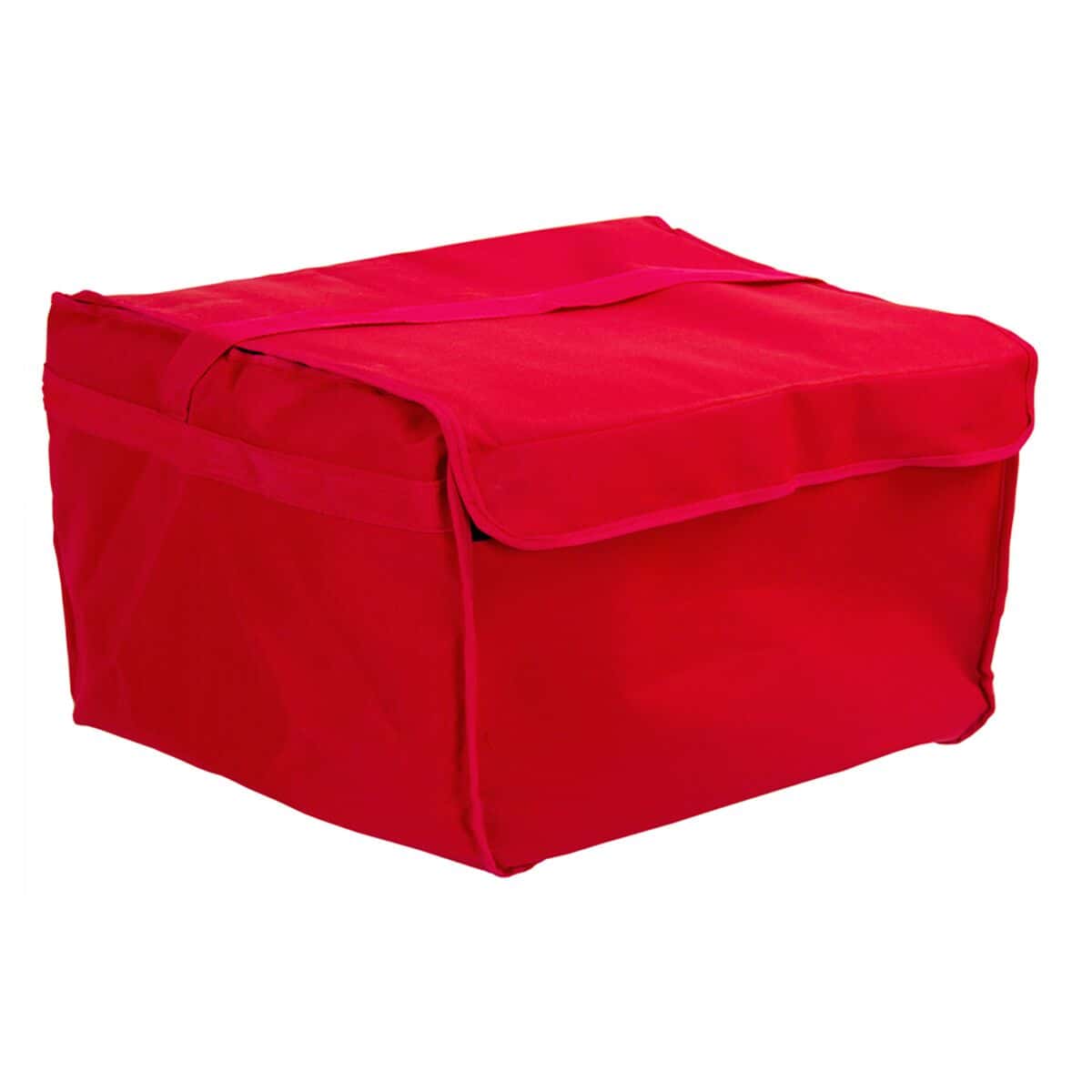 Pizzabag / Isoliertasche - für 8 Familienpizzen - 60x40cm - Rot