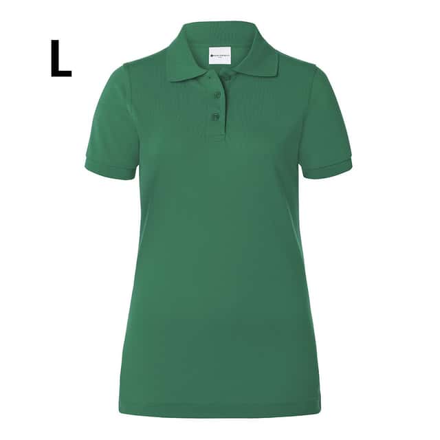 KARLOWSKY | Damen Workwear Poloshirt Basic - Waldgrün - Größe: L