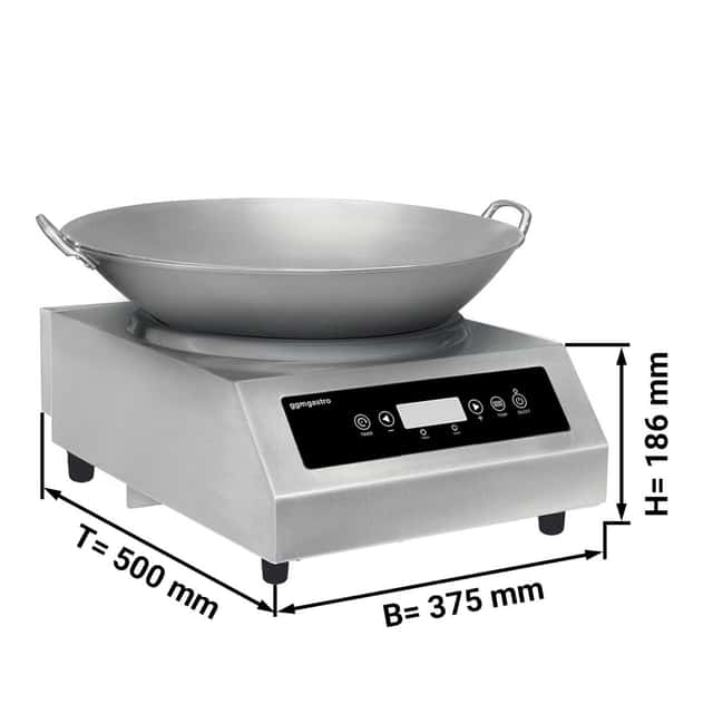 Wok-Induktionsherd - 3,5 kW - inkl. WOK