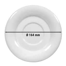 (6 pieces) Seltmann Weiden - Saucer - Ø 164 mm