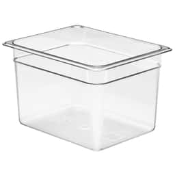 (6 Stück) CAMBRO | CAMWEAR® -  Polycarbonat GN-Behälter 1/2 - Clear - Tiefe 200 mm