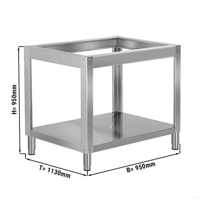 Untergestell für Pizzaofen - PEP66T, PEP66TD & PEP66TTC