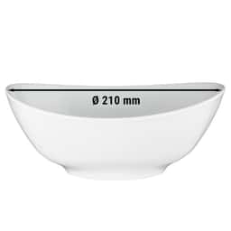 (2 pieces) Seltmann Weiden - Bowl oval - 210 mm