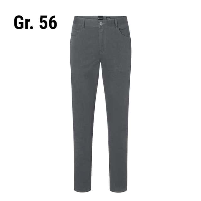 KARLOWSKY | Herren 5-Pocket-Hose - Anthrazit - Größe: 56