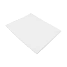 (50 Stück) Damast Mundserviette Porto - glatt Satin - 50 x 50 cm - Weiß