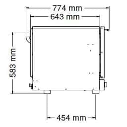 Heißluftofen KOMPAKT - Manuell - 4x EN 60x40 oder GN 1/1