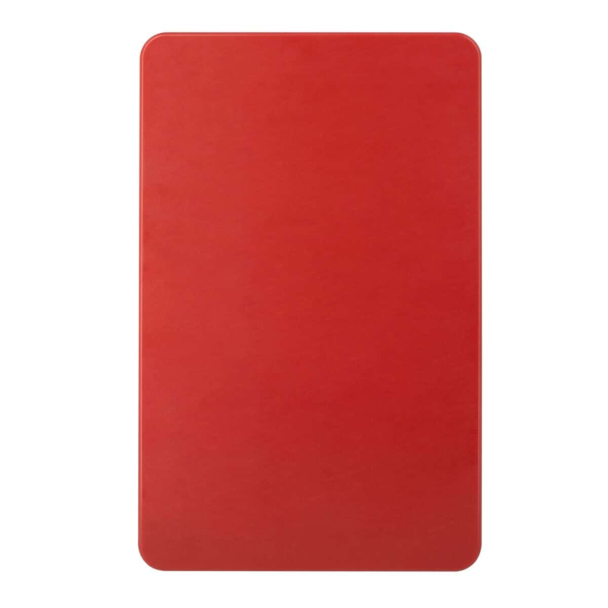 Schneidebrett - 250x400mm - Dicke 20mm - Rot