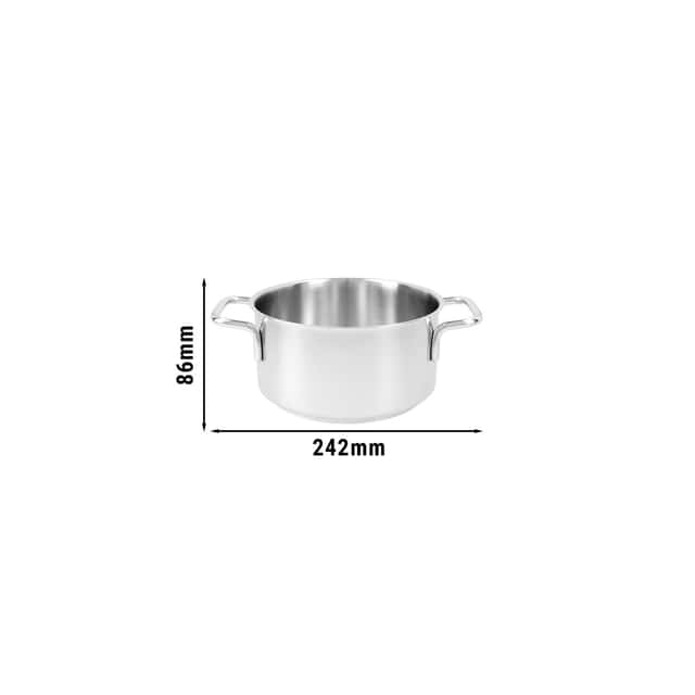 DEMEYERE | APOLLO 7 - Bratentopf ohne Deckel - Ø 160mm - Edelstahl