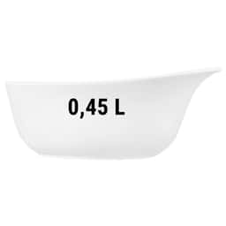 (2 pieces) Seltmann Weiden - Cereal bowl with handle - 0.45 liters