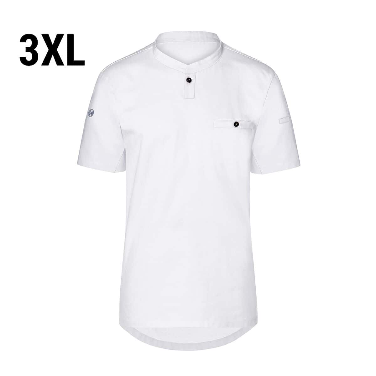 (6 Stück) KARLOWSKY | Kurzarm Herren Arbeitsshirt Performance - Weiß - Größe: 3XL