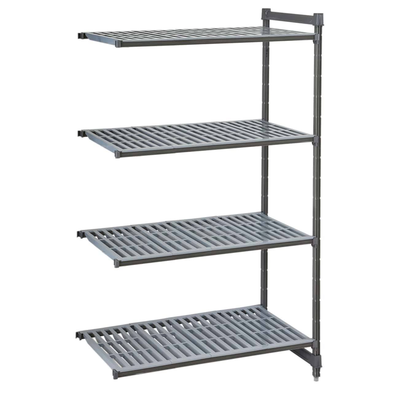 CAMBRO | Camshelving® - Basics Plus Anbauregal - mit geschlitzten Regalböden