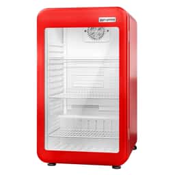 Minibar-Kühlschrank - 500mm - 120 Liter - 1 Glastür & LED-Beleuchtung