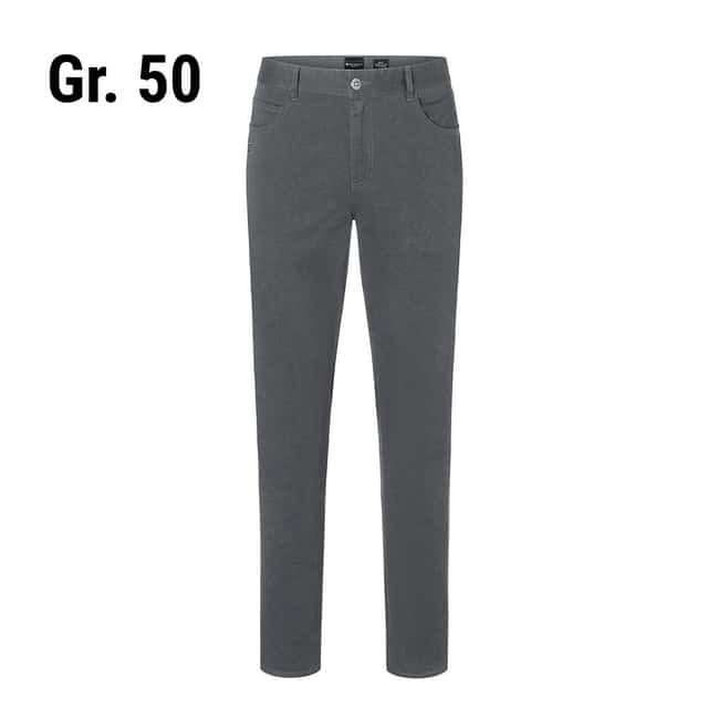 KARLOWSKY | Herren 5-Pocket-Hose - Anthrazit - Größe: 50