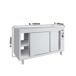 Wärmeschrank ECO - 1400x600mm - mit Durchreiche