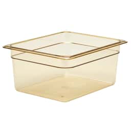 (6 kusů) CAMBRO | H-PAN™ Žáruvzdorné nádoby GN 1/2 - jantar - hloubka 150 mm