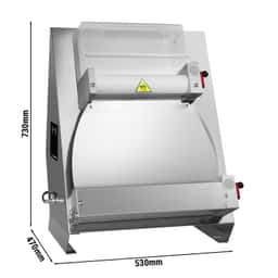 Teigausrollmaschine / Teigausroller - für 40 cm Pizzateig