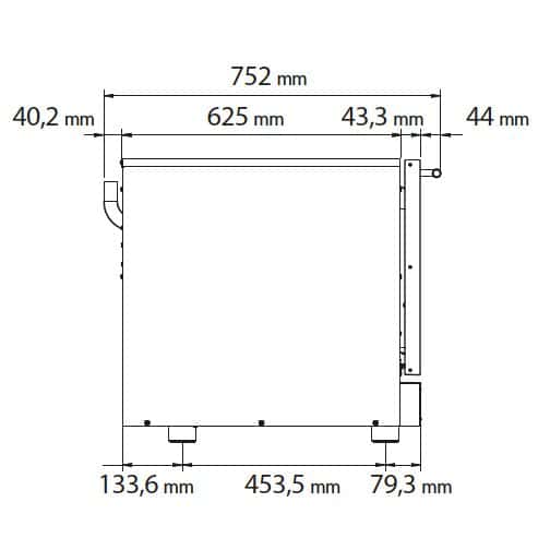 Heißluftofen KOMPAKT - Manuell - 4x GN 1/1 oder EN 60x40