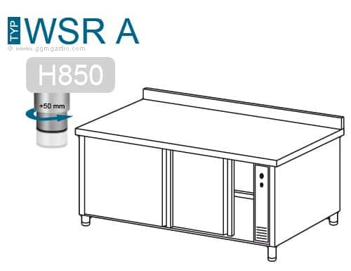 Wärmeschrank PREMIUM - 1000x700mm - mit Aufkantung