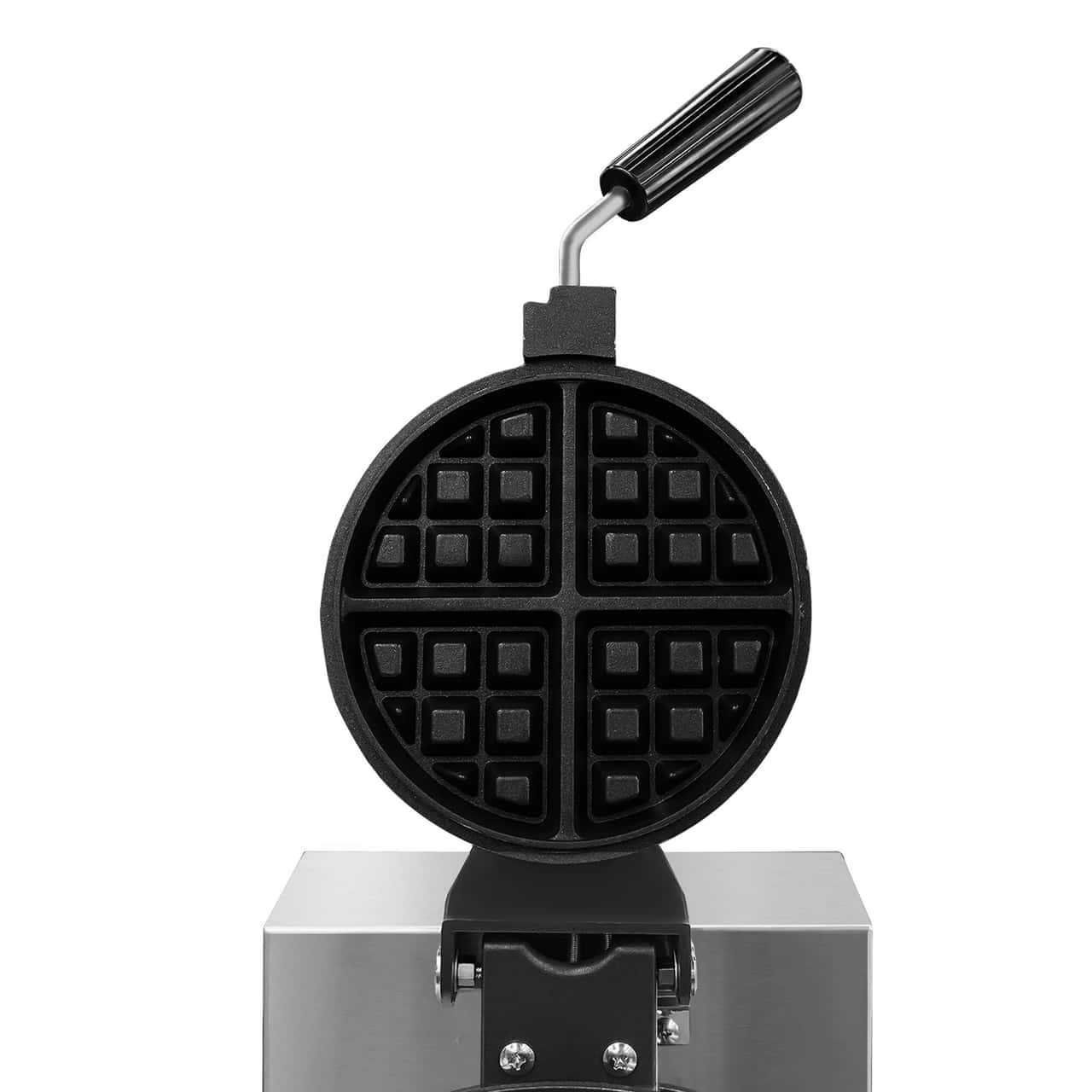 Waffeleisen - Einzeln - 1,3kW - 180° Drehung - mit Temperaturanzeige