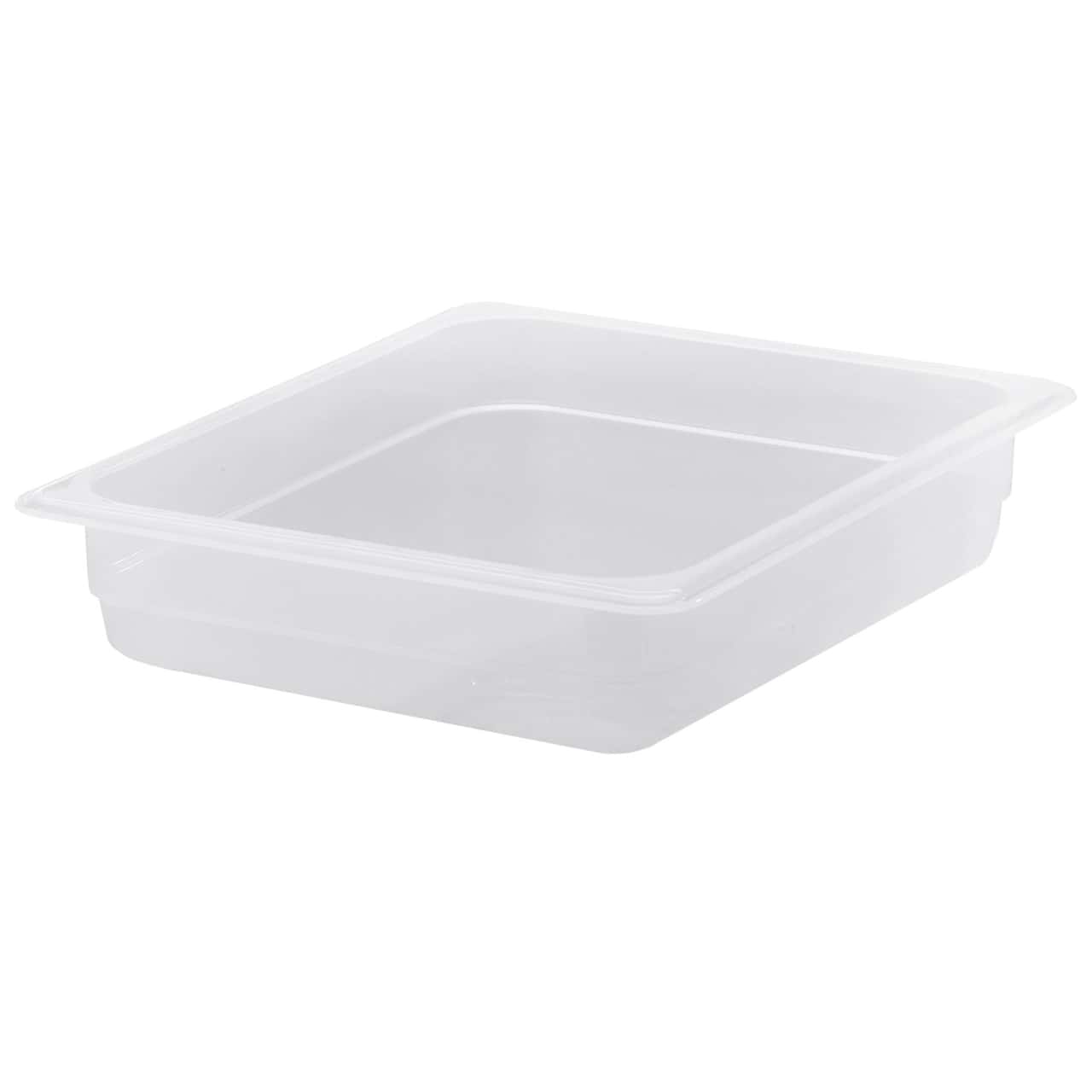 (6 Stück) CAMBRO | CAMWEAR® -  Polypropylen GN-Behälter 1/2 - milchig - Tiefe 65 mm