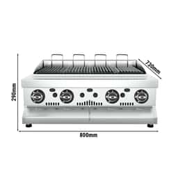 Gas Wassergrill - 10,4 kW