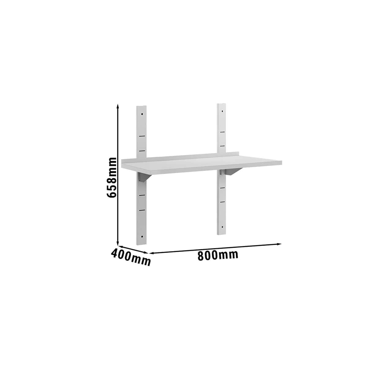 Wandborde ECO - 800x400mm - mit 1 Etage