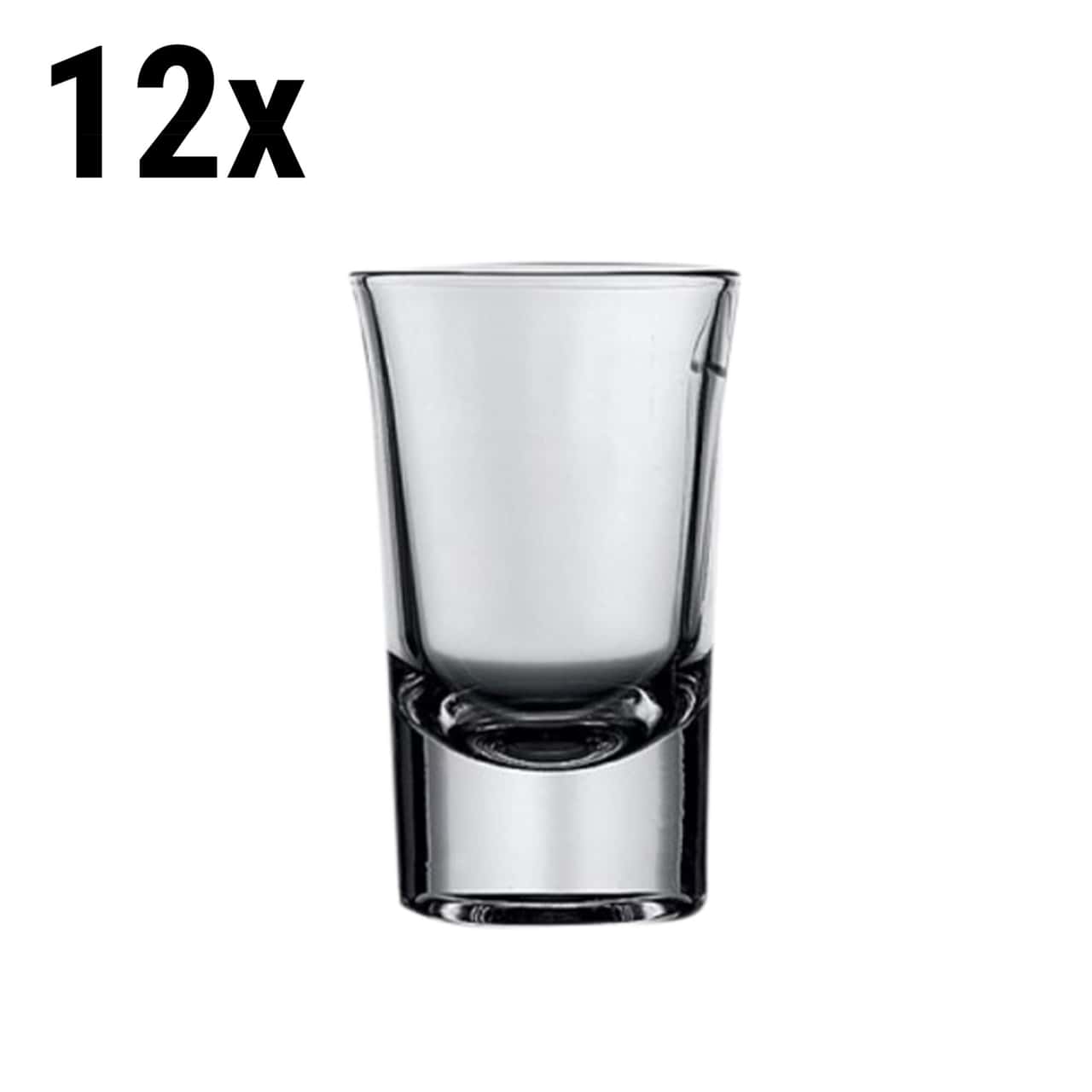 (12 Stück) - Schnapsglas Mammoet  - BUDGETLINE - 35 ml