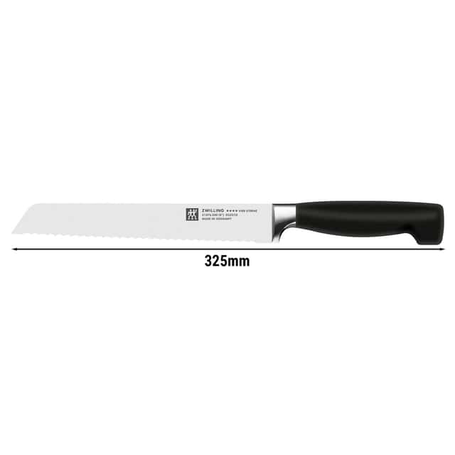 ZWILLING | VIER STERNE - Brotmesser - Klinge: 200mm